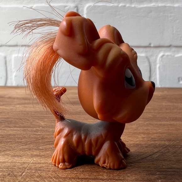 LPS Littlest Pet Shop Dog with Hair and MAGNET - Picture 5 of 6